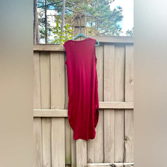 NWT Set/2 Ficerd Women's Maxi Sleeveless Summer Dresses Red and Blue- Size L - Picture 3 of 8